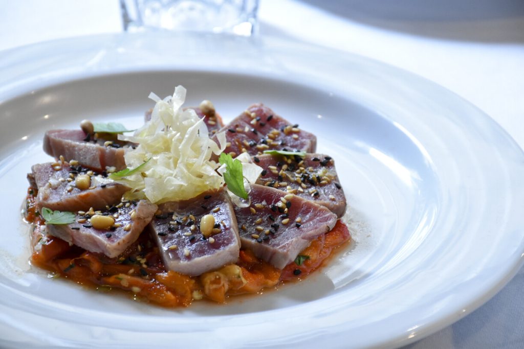 Tataki de atún