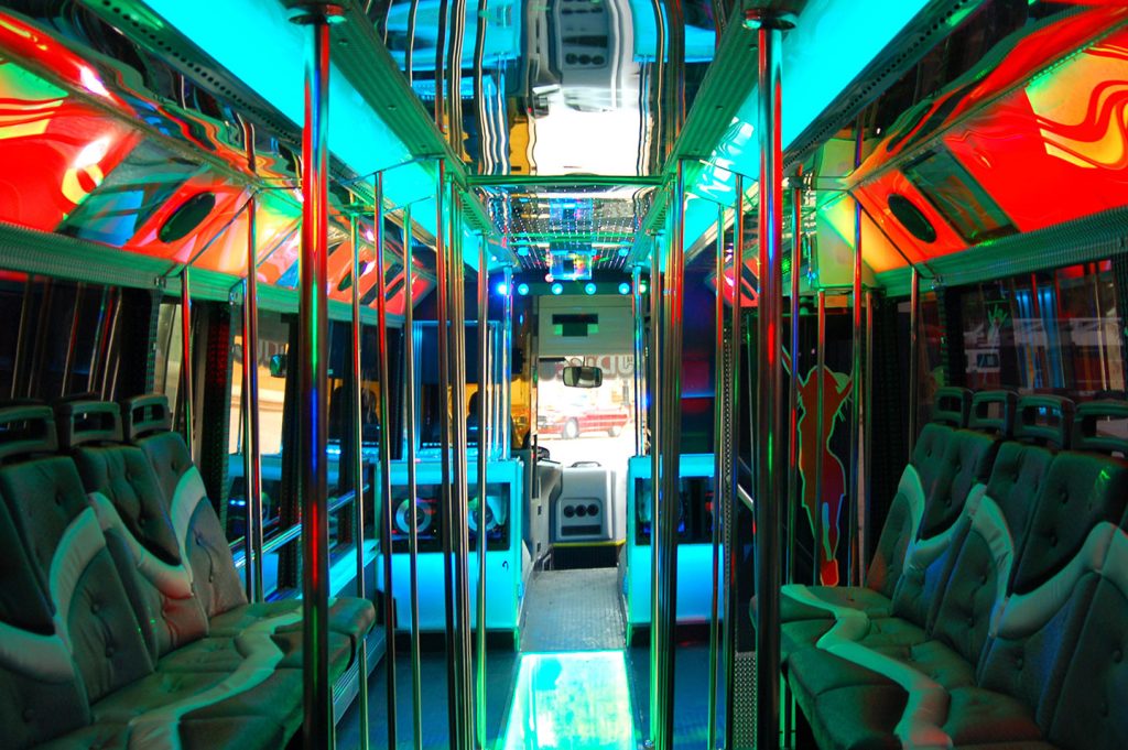 Interior DiscoBus 