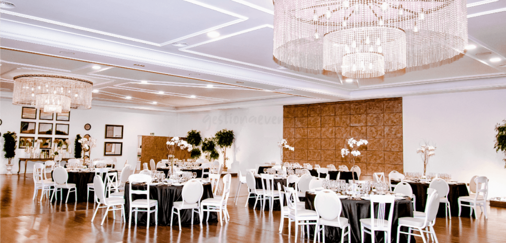 Salón interior para eventos