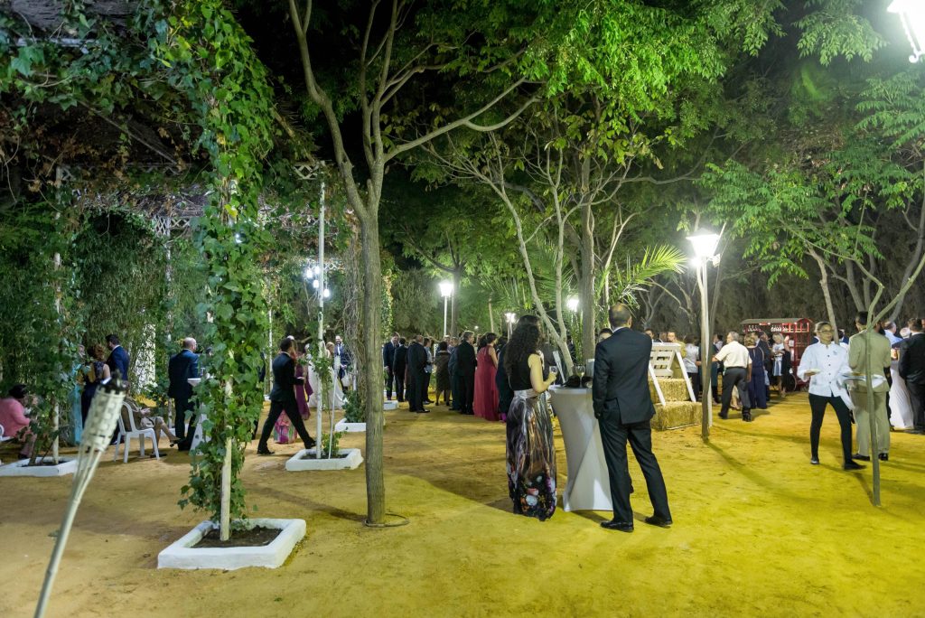 Evento en el jardín